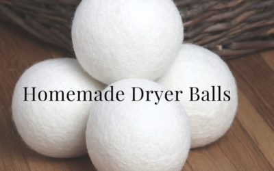 Homemade Wool Dryer Balls