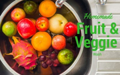 Homemade Fruit + Veggie Wash